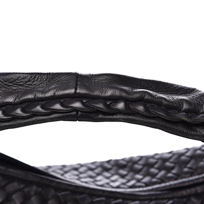 Bottega Veneta Nappa Intrecciato Large Veneta Hobo Black 10 of 10