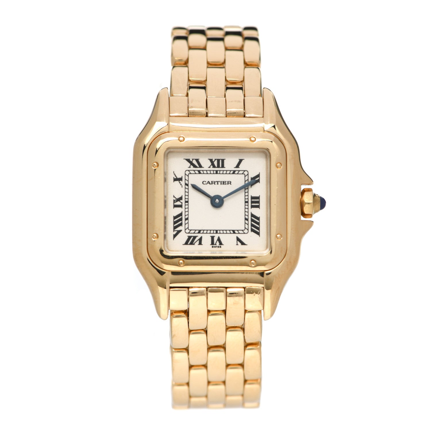 Cartier 18K Yellow Gold 22mm Panthere Quartz Watch 1 of 4