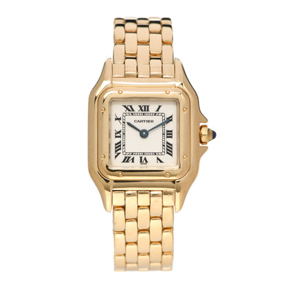Cartier 18K Yellow Gold 22mm Panthere Quartz Watch 1 of 4