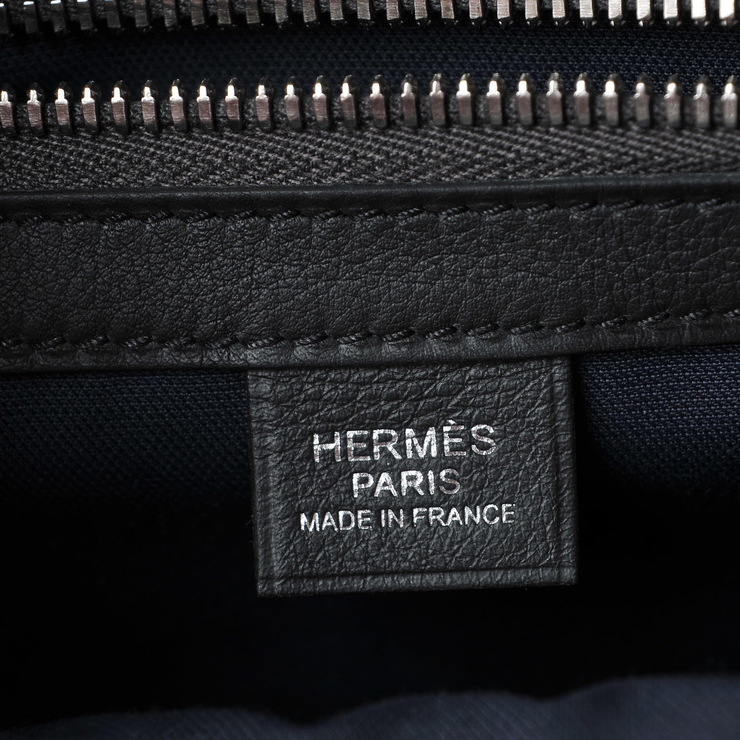 Hermes Taurillon Cristobal Citide Belt Bag PM Plomb 6 of 8
