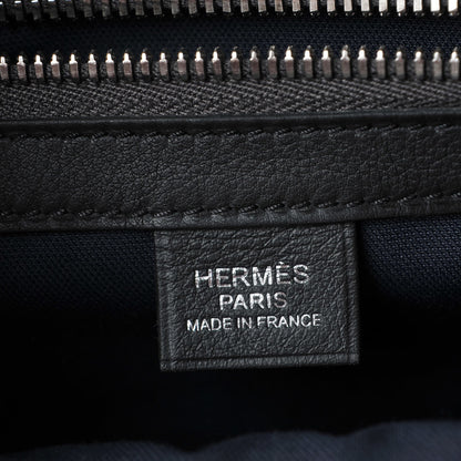 Hermes Taurillon Cristobal Citide Belt Bag PM Plomb 6 of 8