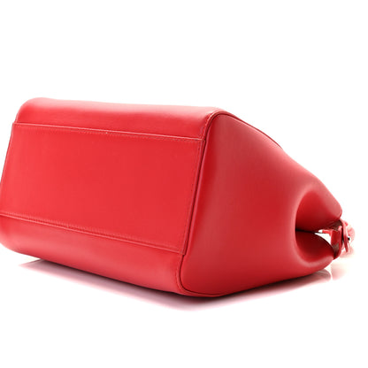 Fendi Nappa Mini Peekaboo Iconic Satchel Fiamma 5 of 9
