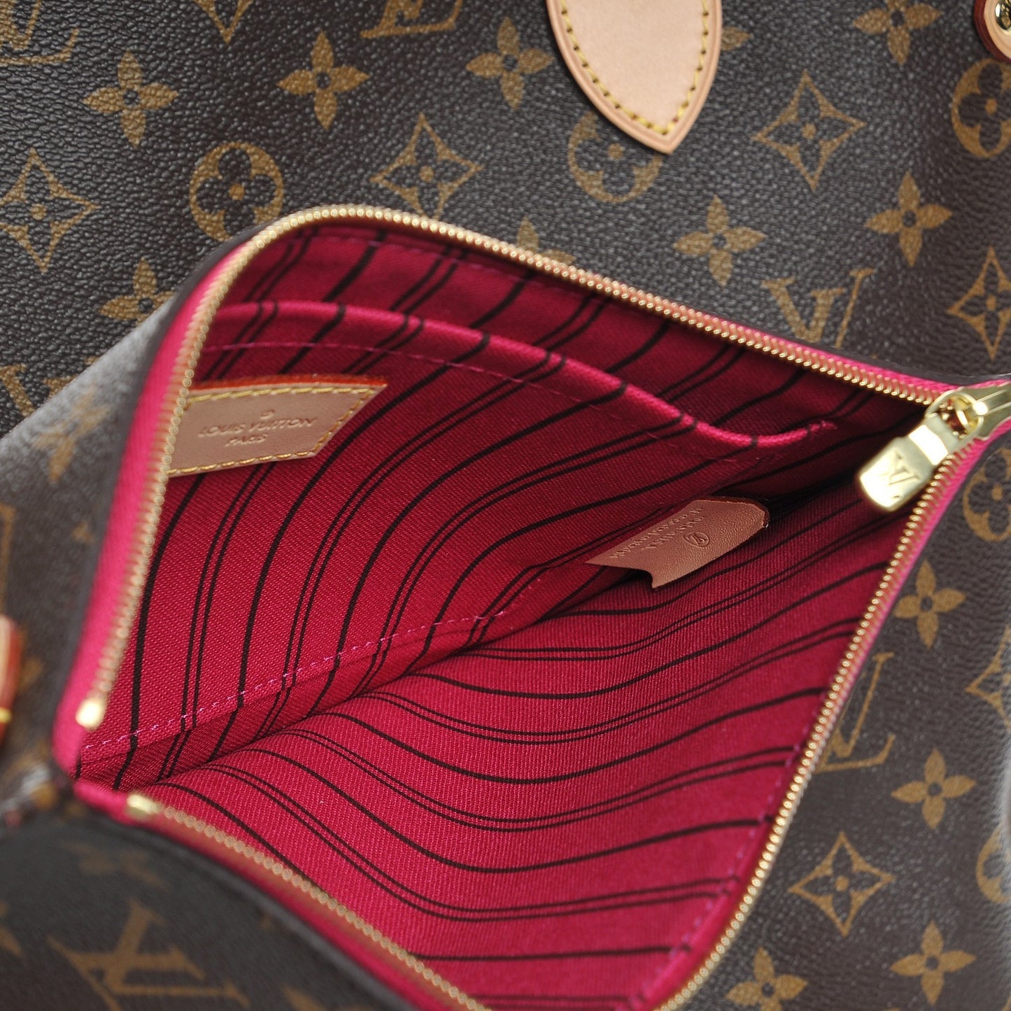 Monogram Neo Neverfull MM Pivoine