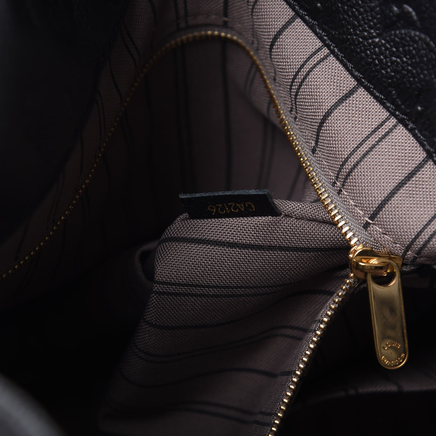 Louis Vuitton Empreinte Artsy MM Black 7 of 11