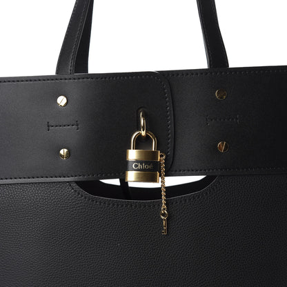 Chloe Smooth Grained Calfskin Medium Aby Tote Black 8 of 9