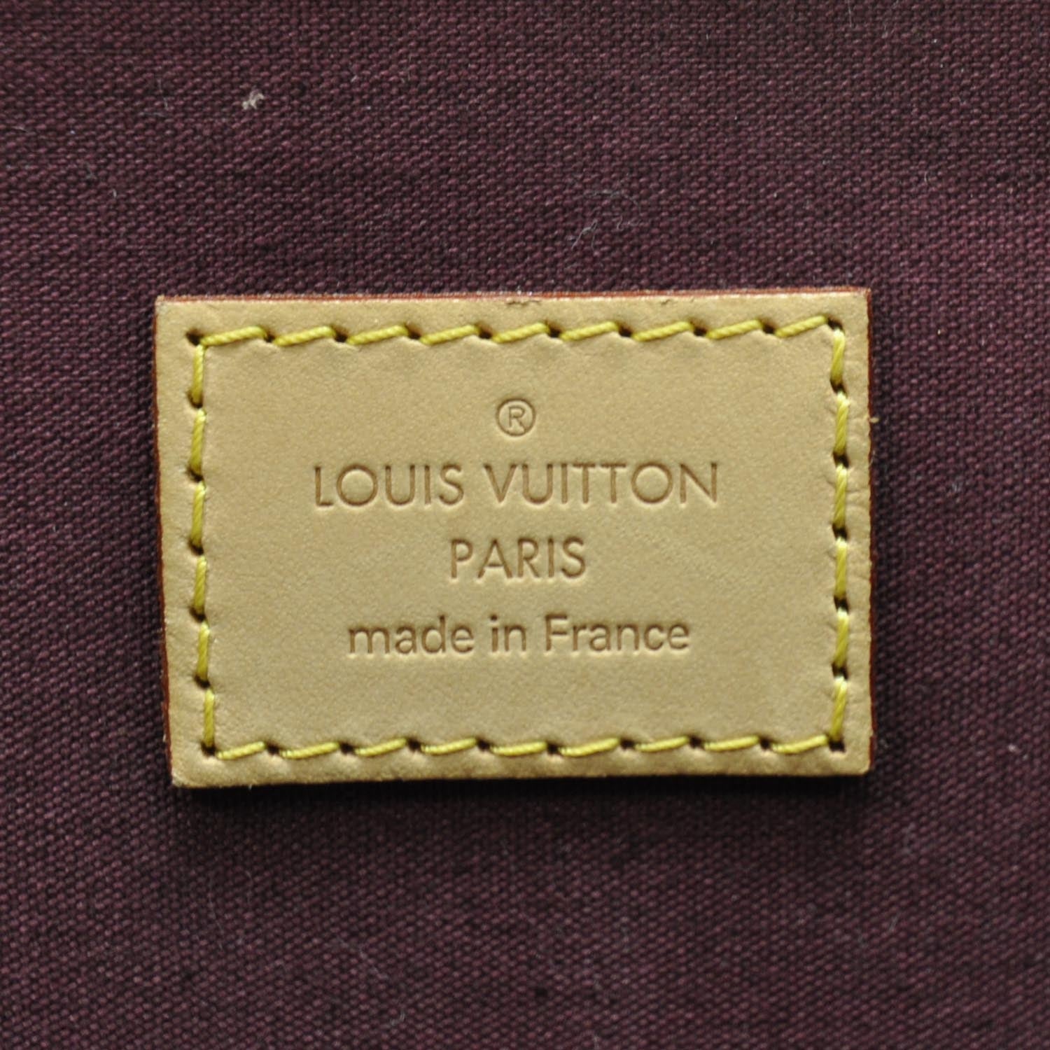 Louis Vuitton Vernis Alma MM Rouge Fauviste 8 of 9