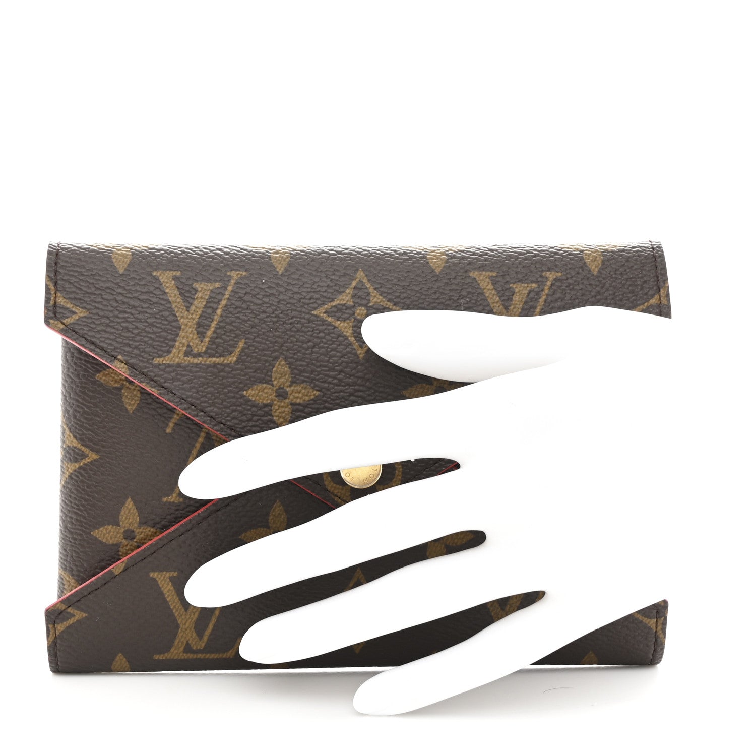 Louis Vuitton Monogram Medium Kirigami Pochette Insert Coquelicot 2 of 7
