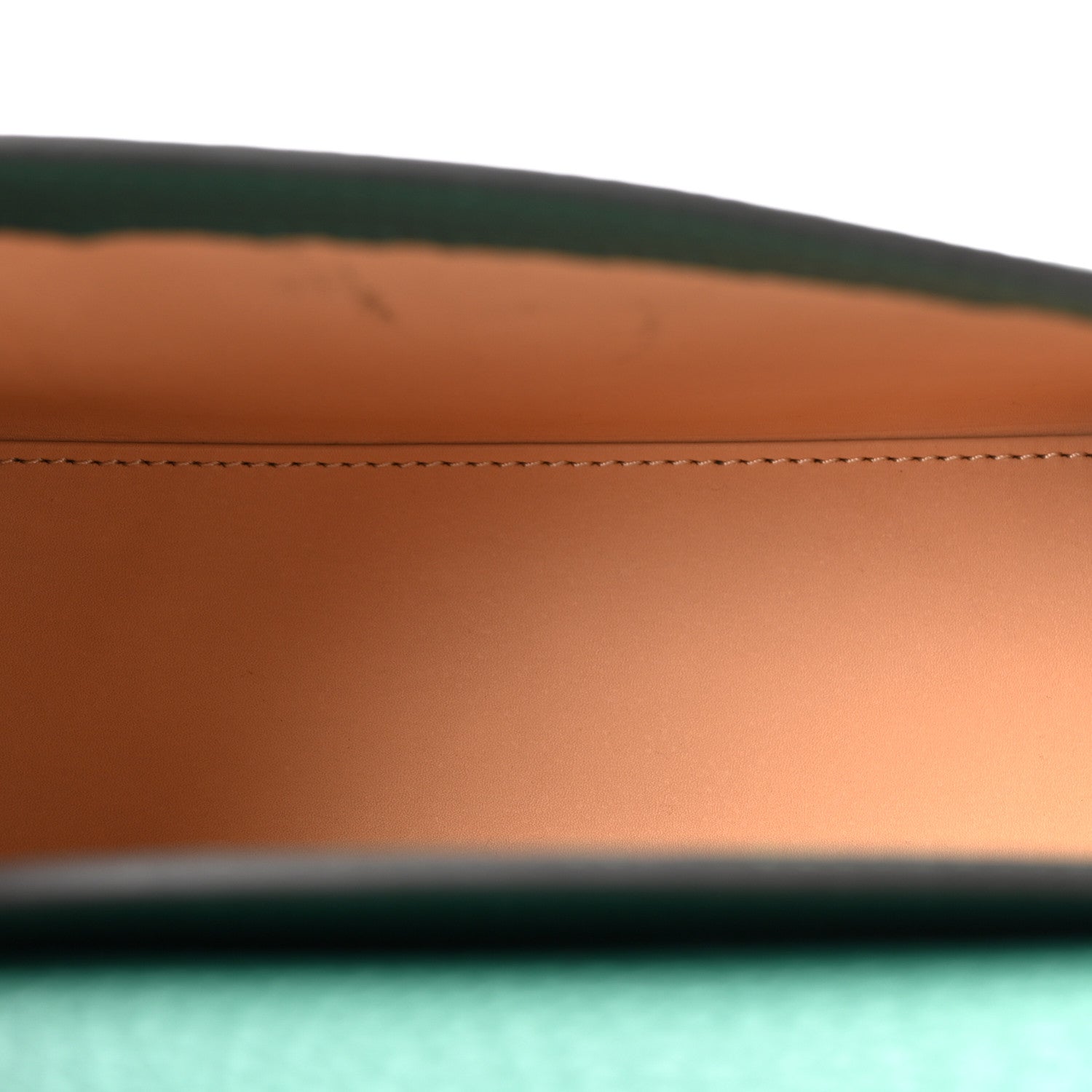 Moynat Taurillon Blush Rejane BB Emerald 5 of 11