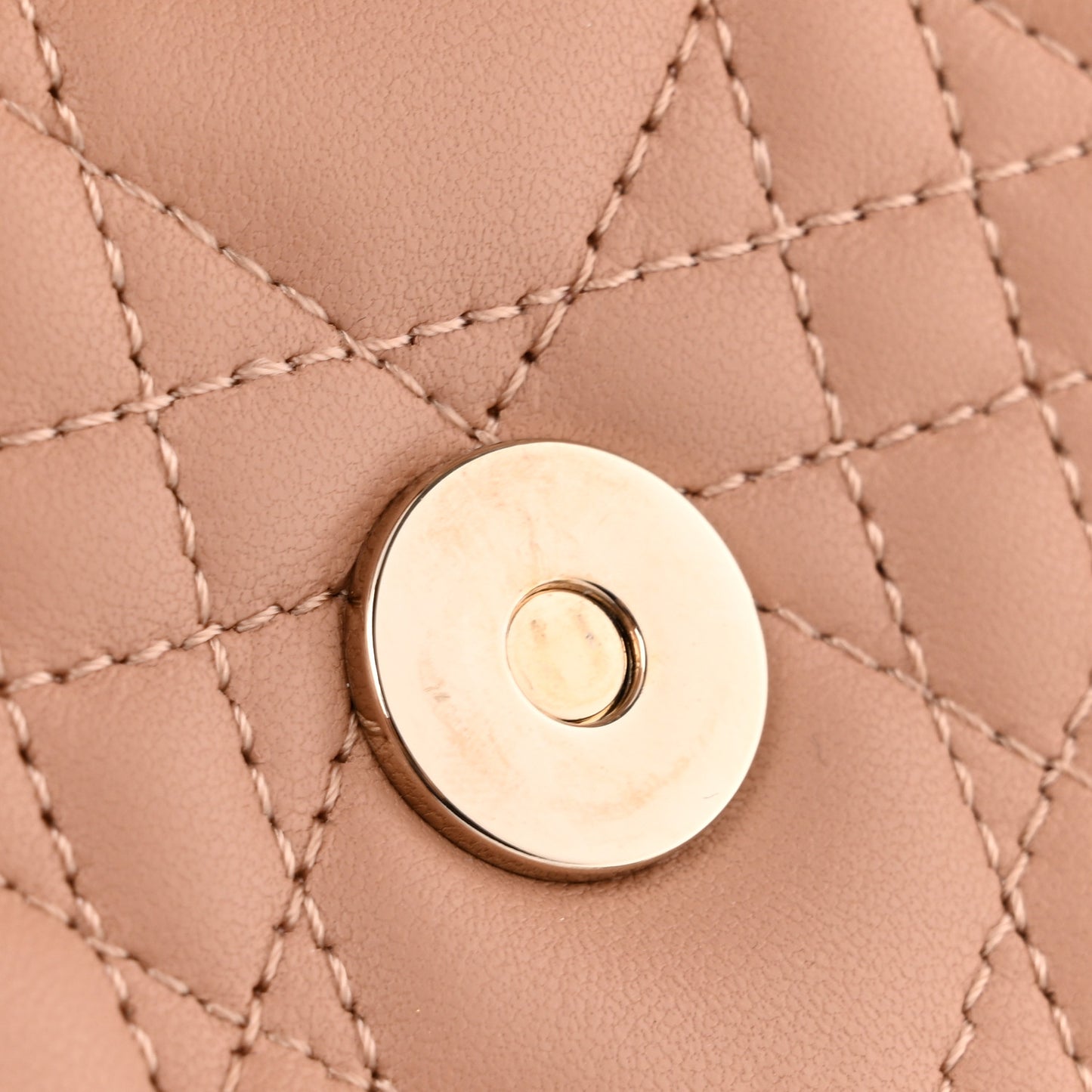 Lambskin Cannage Mini My Dior Bag Rose Des Vents