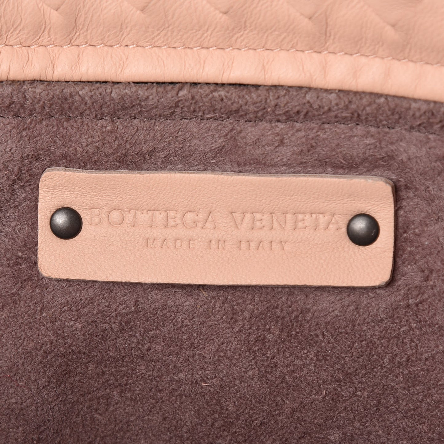 Nappa Intrecciato Medium Garda Bag Flamingo