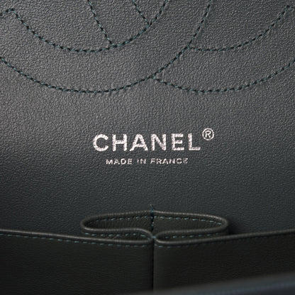 Chanel Caviar Quilted Jumbo Double Flap Dark Turquoise 8 of 11