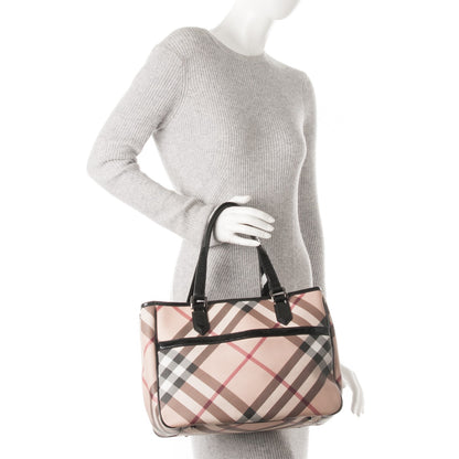 Burberry Nova Check Medium Tote Black 2 of 8