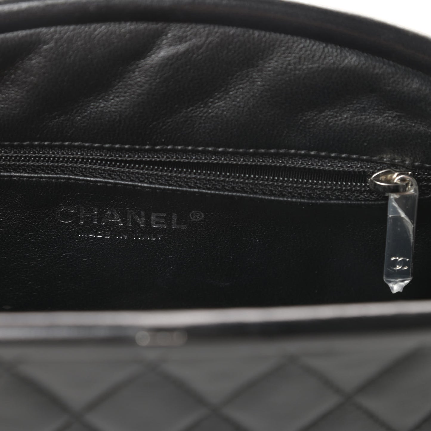 Lambskin Quilted Timeless Clutch Black