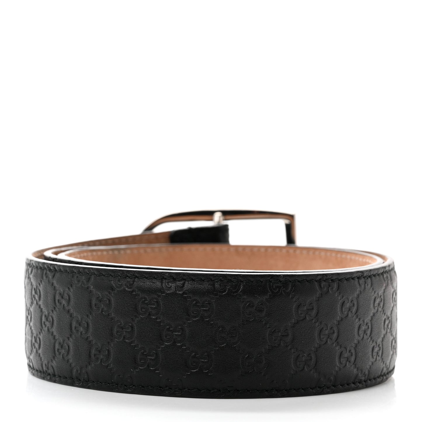Soft Microguccissima 40mm Belt 80 32 Black