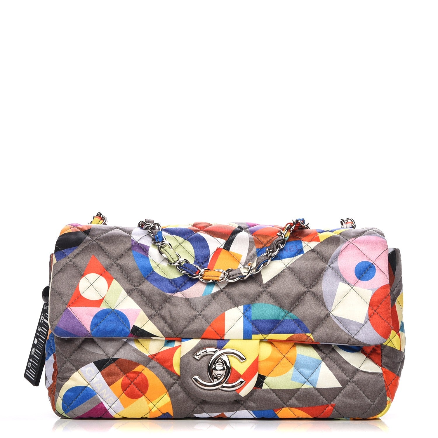 Chanel Nylon Printed Medium Coco Color Flap Multicolor 1 of 9