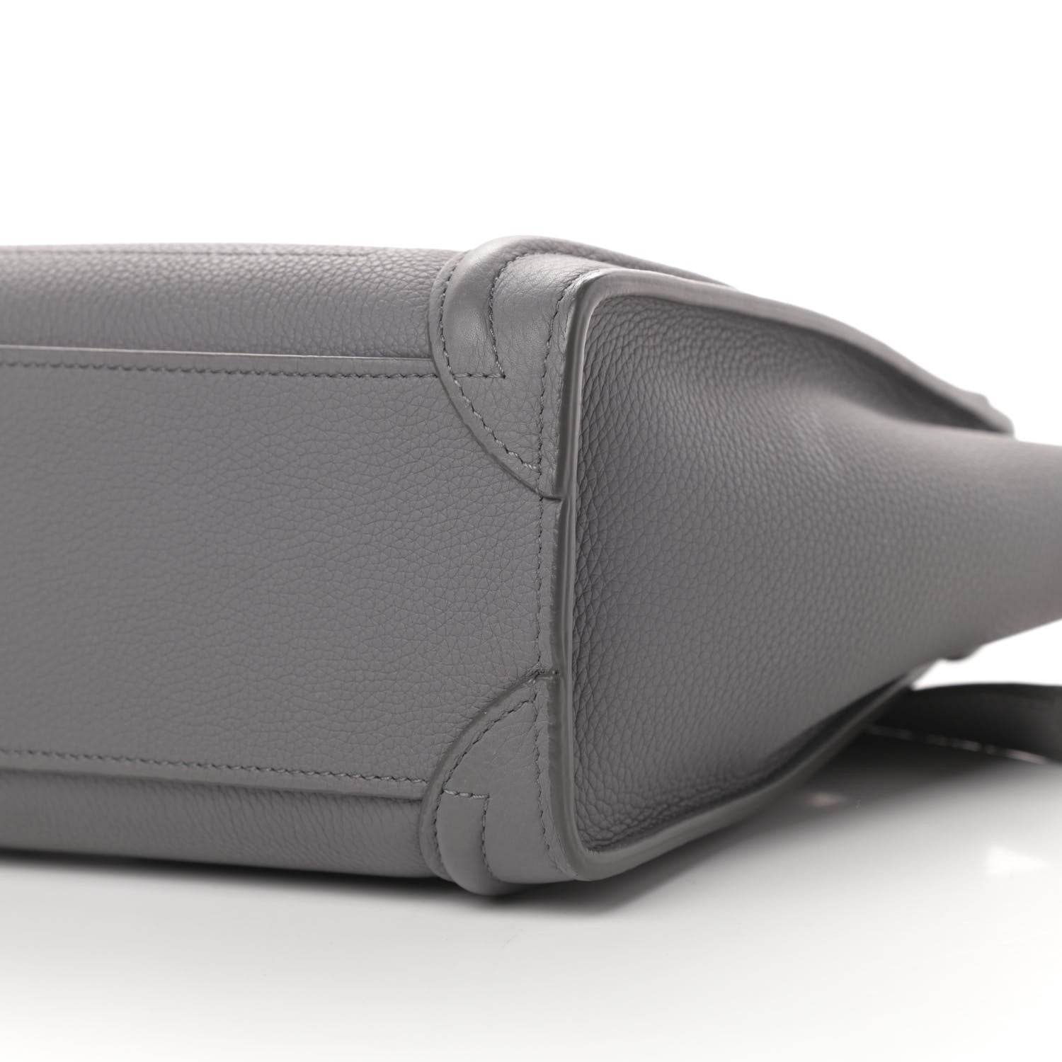 Celine Baby Drummed Calfskin Nano Luggage Kohl 11 of 18