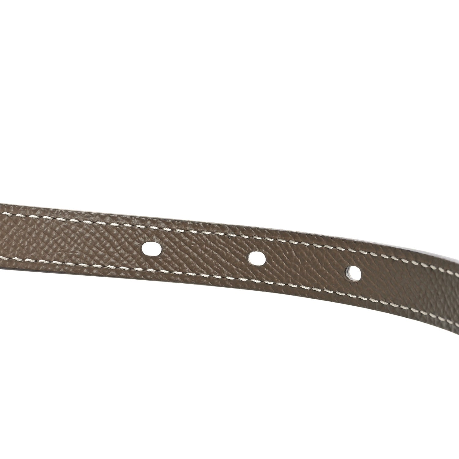Hermes Epsom Swift 13mm Lucky 15 Belt 70 28 Etoupe Nata 4 of 6