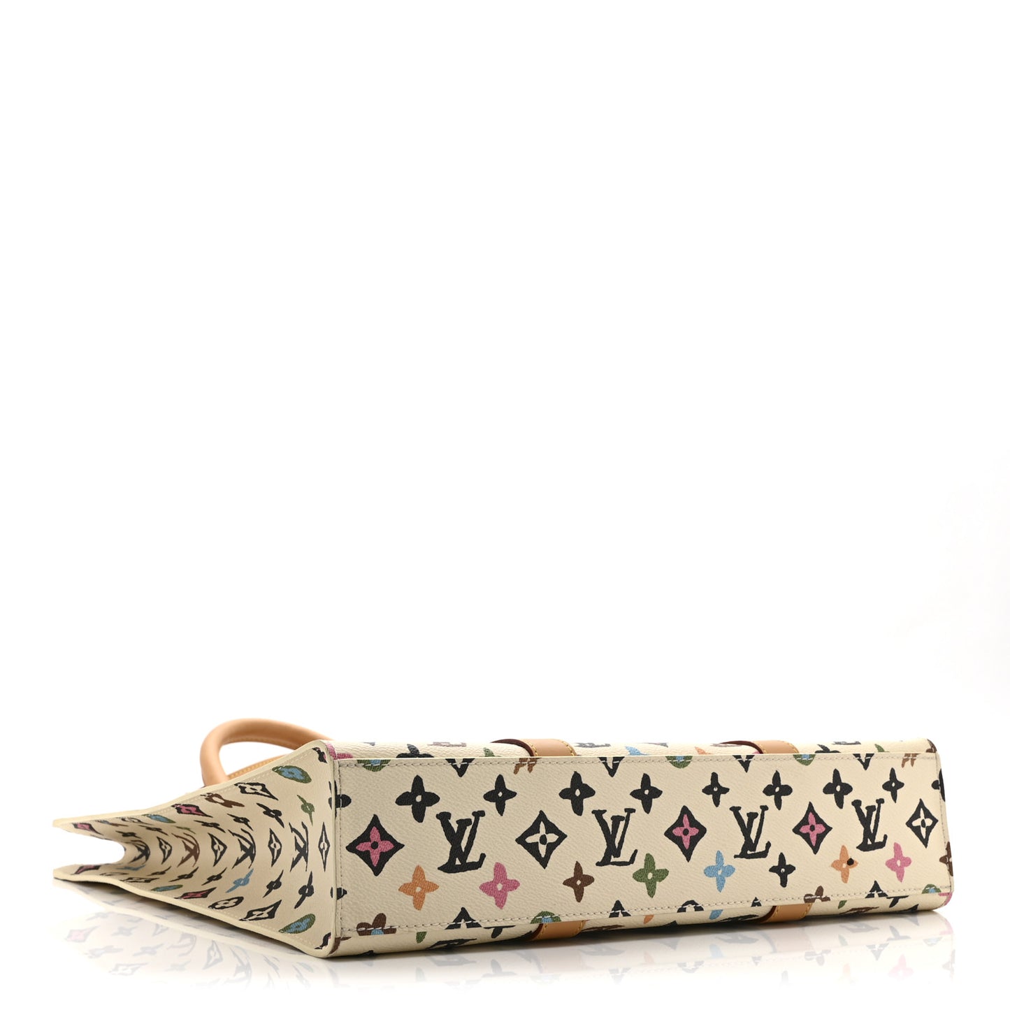 Monogram Craggy Sac Plat Vanilla