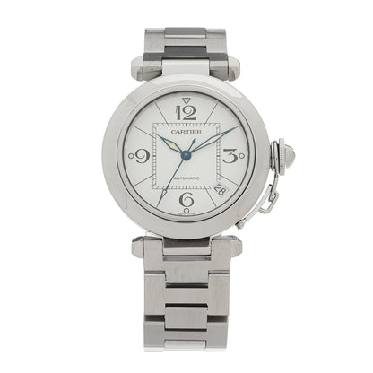 Cartier Stainless Steel 35mm Pasha C Automatic Watch 1 of 4