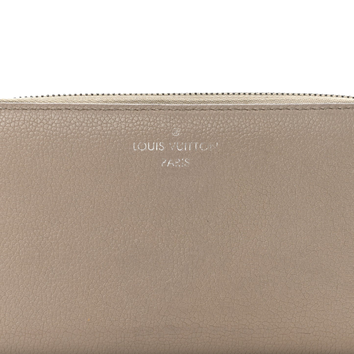 Veau Cachemire Comete Wallet Galet