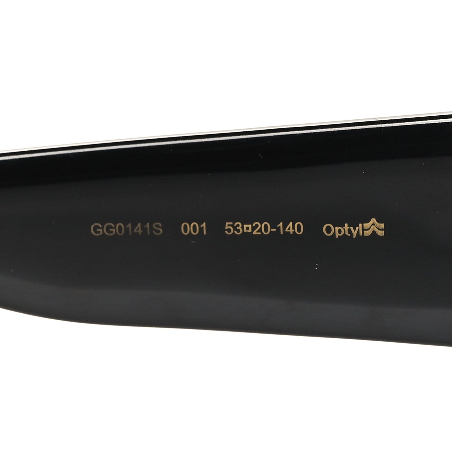 Gucci Acetate Square Frame Sunglasses GG0141S Black 6 of 7