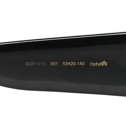 Gucci Acetate Square Frame Sunglasses GG0141S Black 6 of 7