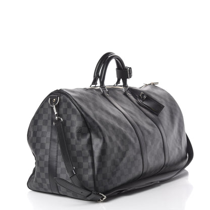 Louis Vuitton Damier Graphite Keepall Bandouliere 55 5 of 12