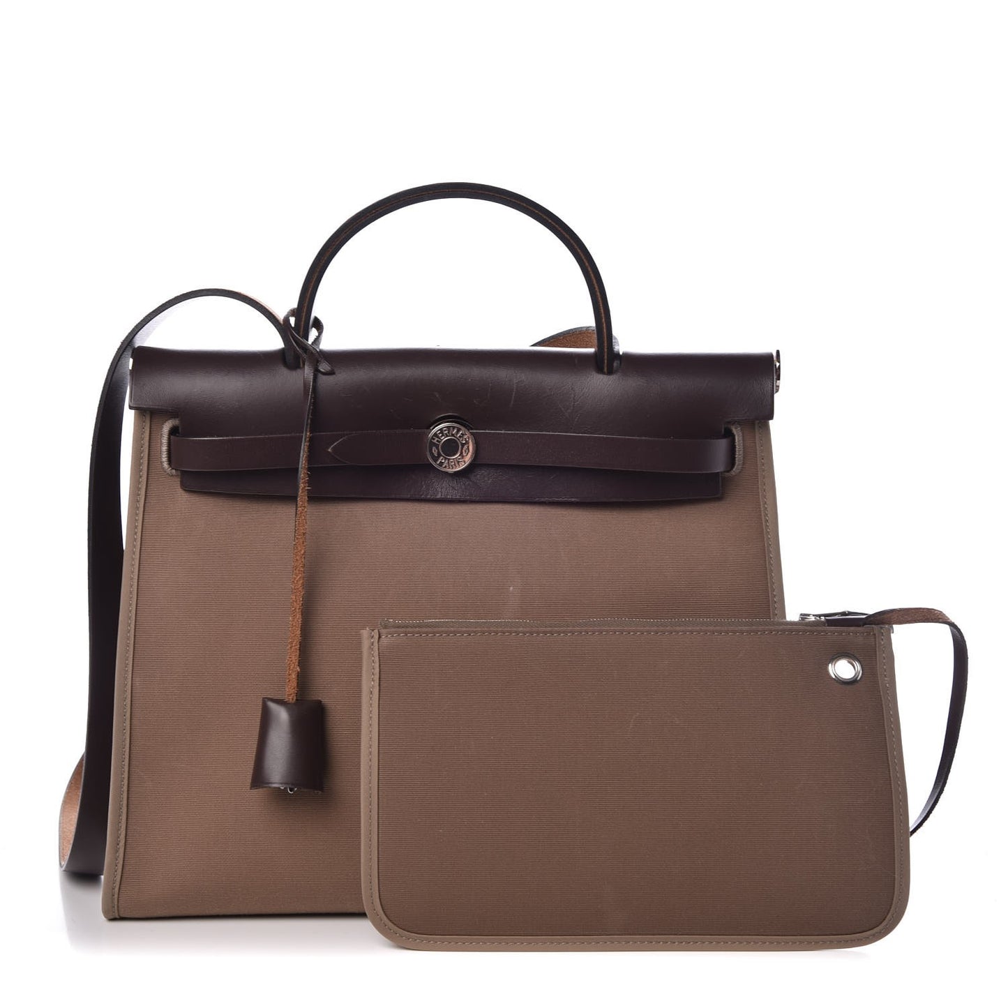 Vache Hunter Toile Herbag Zip 31 PM Etoupe Ebene