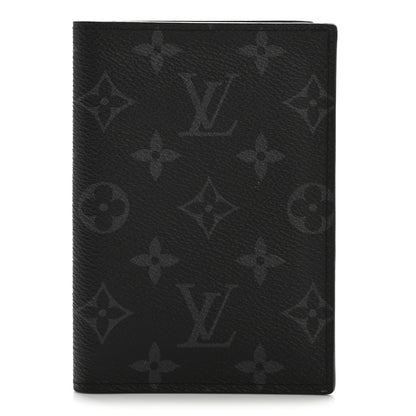 Louis Vuitton Monogram Eclipse Passport Cover 1 of 7