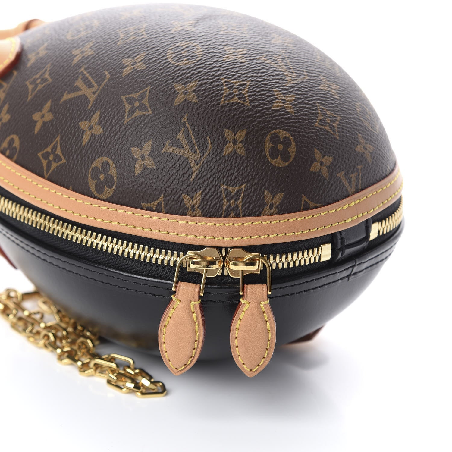 Louis Vuitton Monogram Egg Bag Black 5 of 8