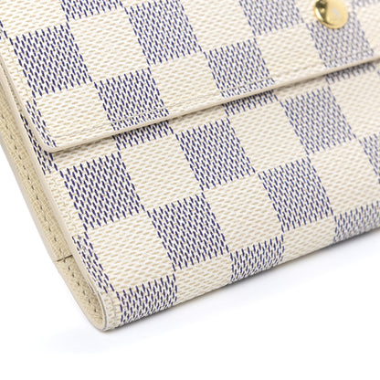 Louis Vuitton Damier Azur Porte Tresor International Wallet 6 of 9