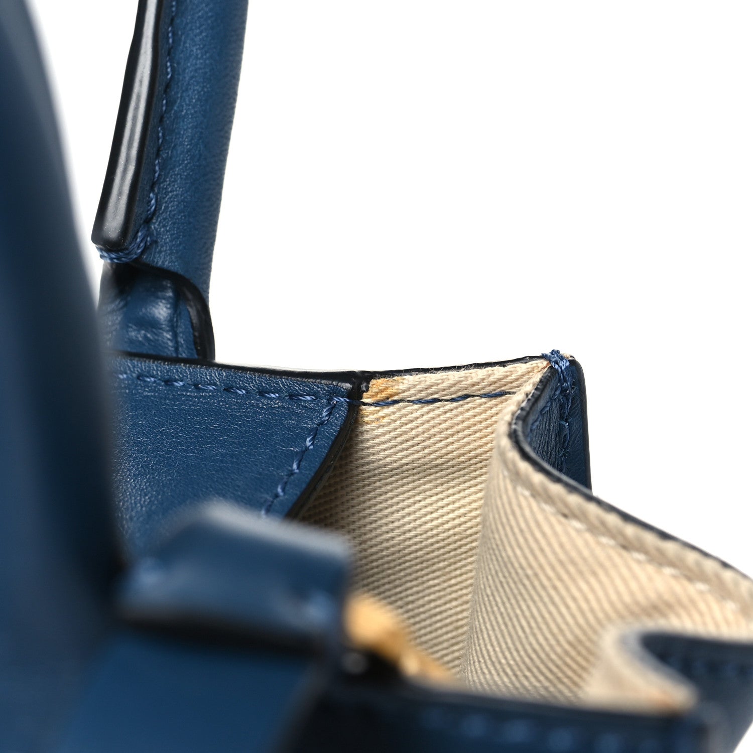 Valentino Garavani Calfskin VLogo Small Walk Tote Peacock 11 of 11