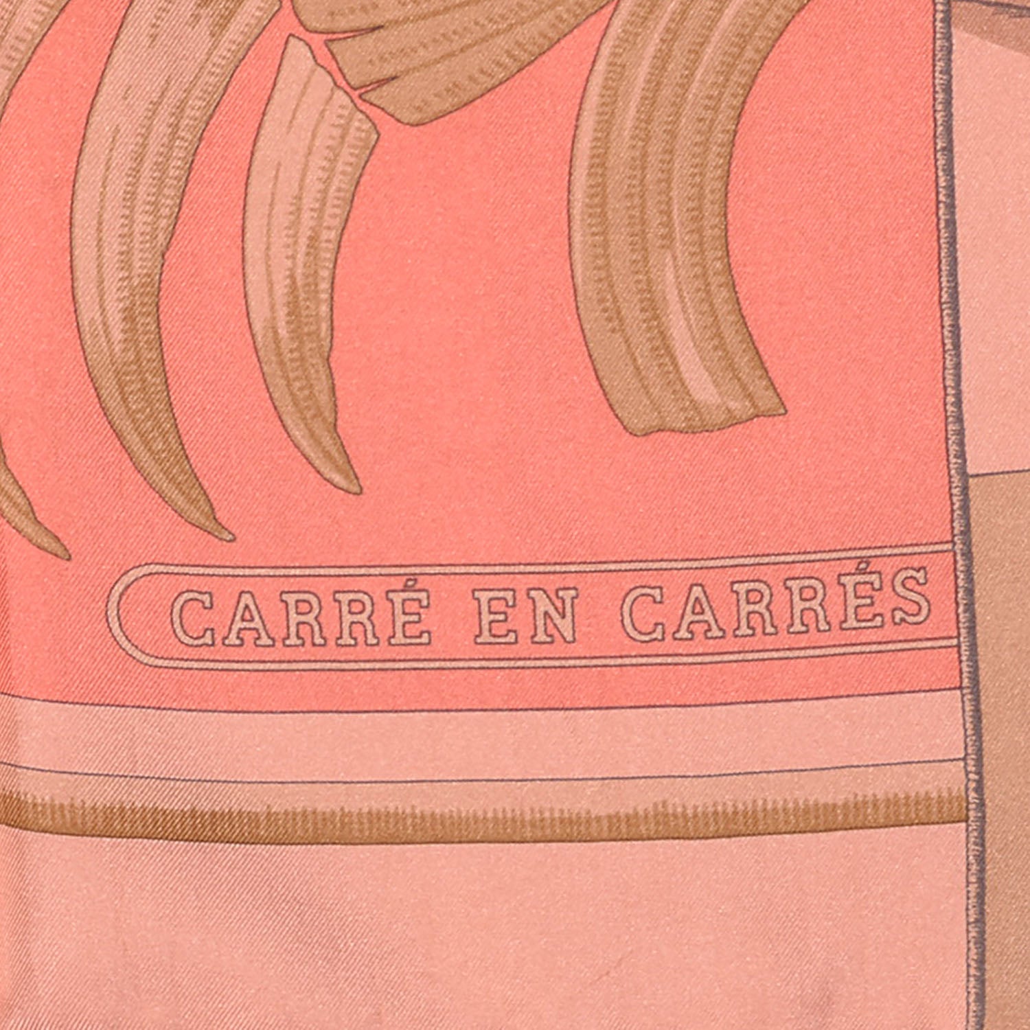 Hermes Silk Dip Dye Carre en Carres Scarf 90 3 of 7