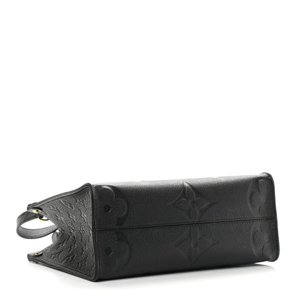 Louis Vuitton Empreinte Monogram Giant Onthego PM Black 4 of 8