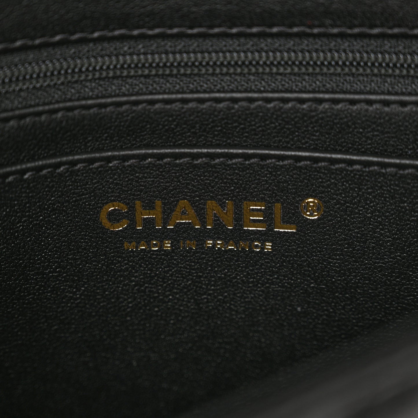 Lambskin Quilted Small Top Handle Square Flap Black