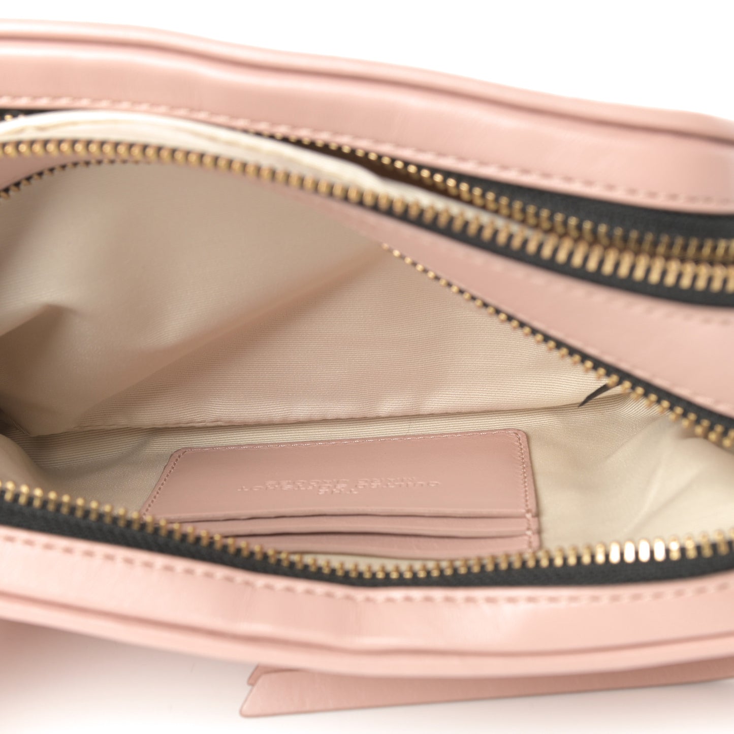 Natural Grain Calfskin Quilted The Softshot 21 Bag Blush