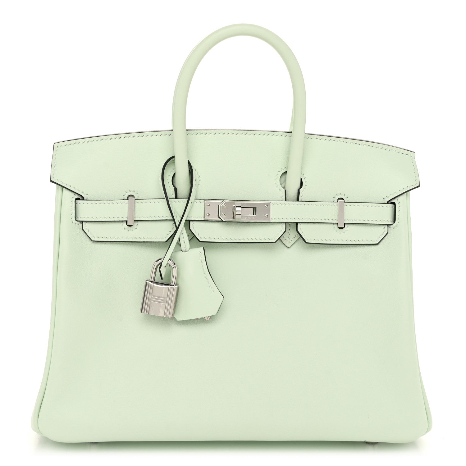 Hermes Swift Birkin 25 Vert Fizz 1 of 13