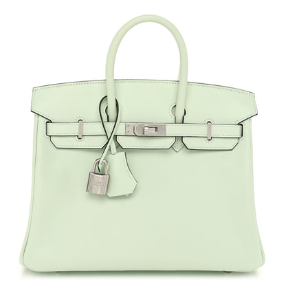 Hermes Swift Birkin 25 Vert Fizz 1 of 13