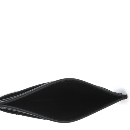 Saint Laurent Calfskin Y Quilted Joan Credit Card Case Black 4 of 4