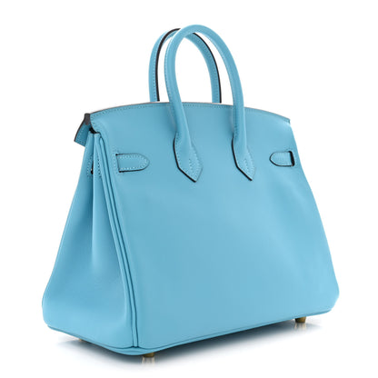 Hermes Swift Birkin 25 Bleu du Nord 3 of 14