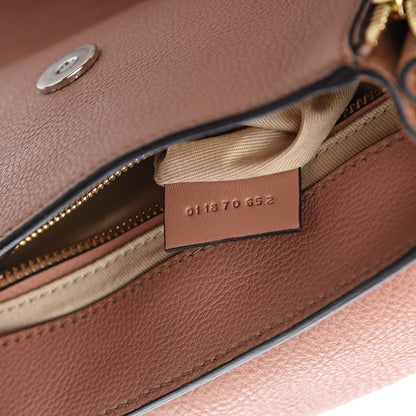 Chloe Suede Calfskin Small Faye Backpack Nougat 4 of 8