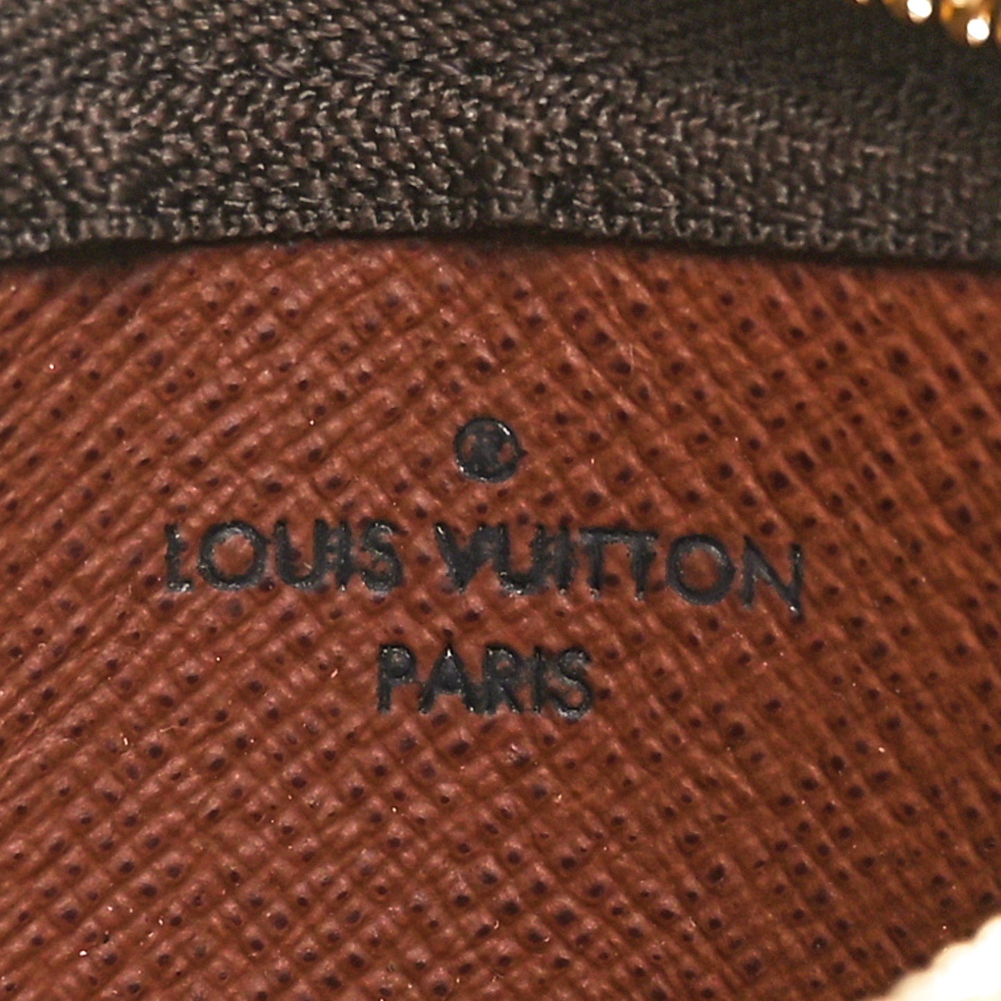Monogram Key Pouch