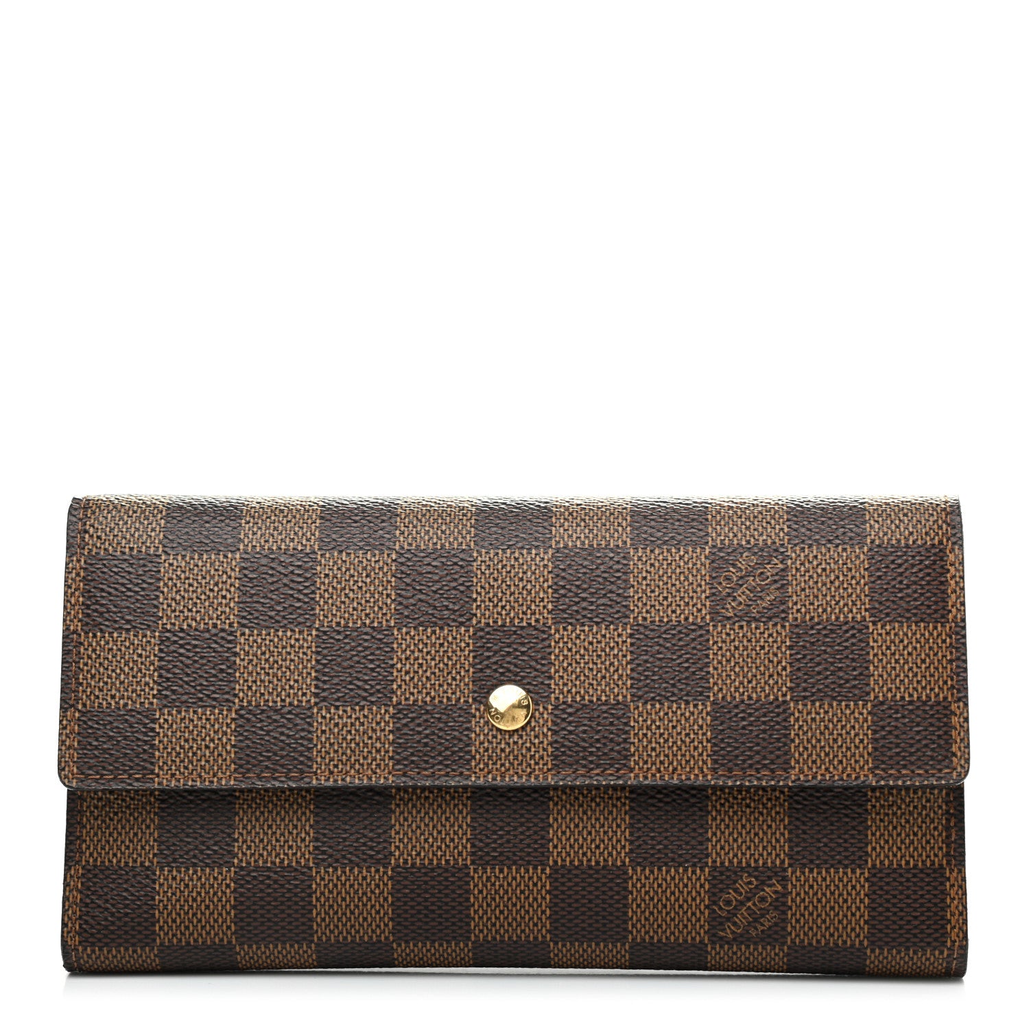 Louis Vuitton Damier Ebene Porte Tresor International Wallet 1 of 8