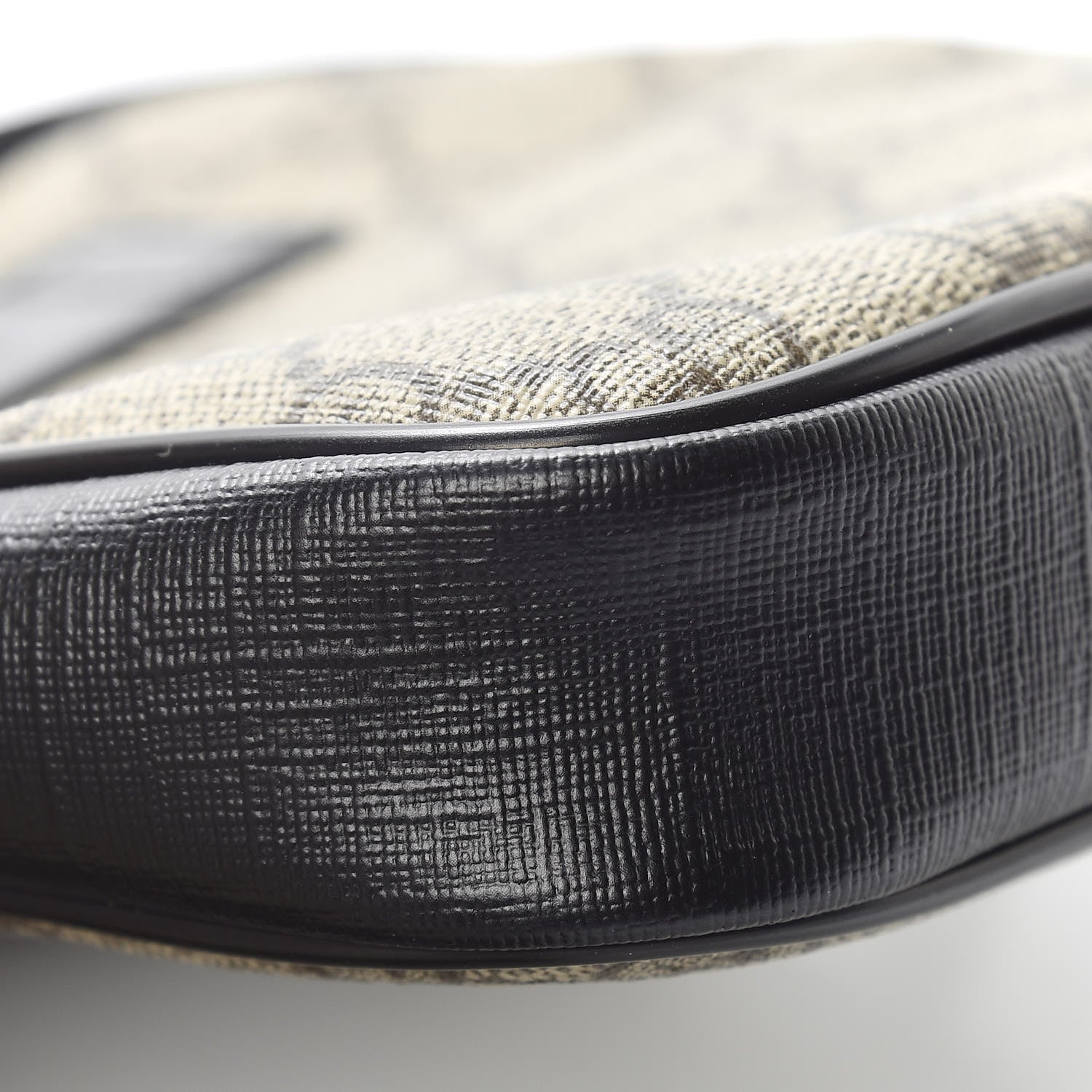 Gucci GG Supreme Monogram Web Belt Bag Black 9 of 15
