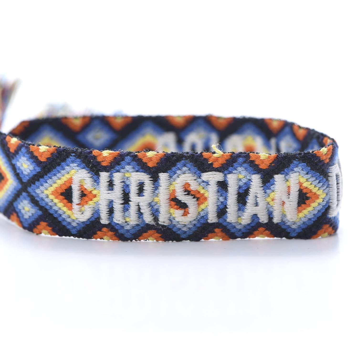 Christian Dior Woven Cotton J'Adior Friendship Bracelet Set White Multicolor 4 of 7