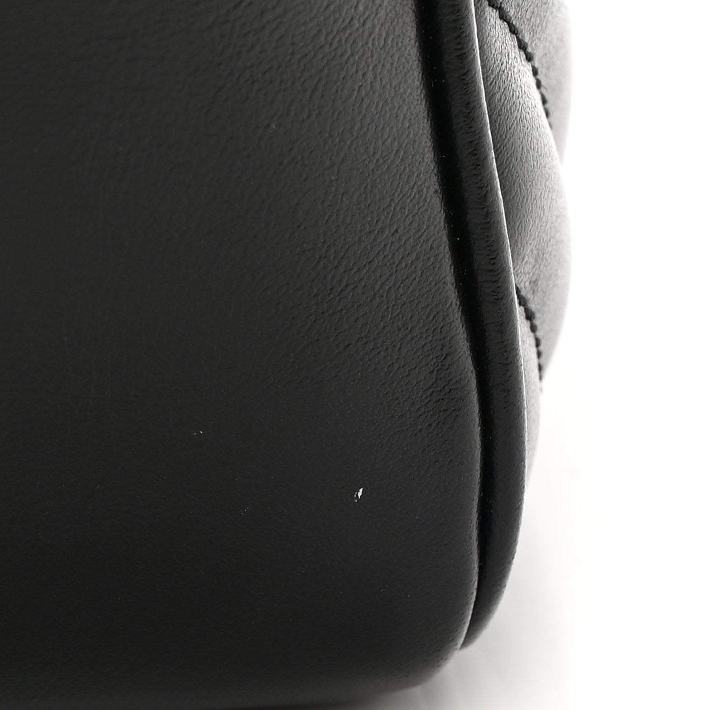 Calfskin Matelasse Monogram Lou Camera Bag Black