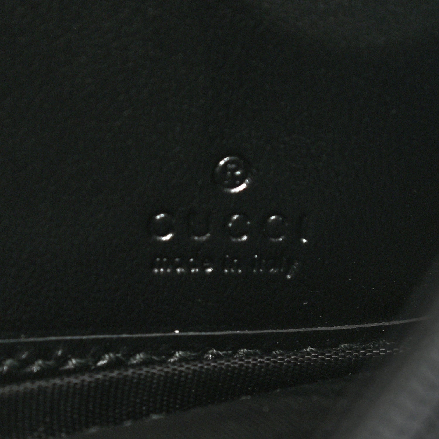 Gucci Calfskin Matelasse GG Marmont Continental Wallet Black 7 of 8