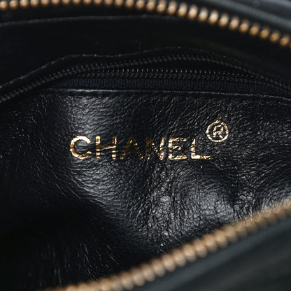 Chanel Lambskin CC Tassel Camera Case Black 6 of 19