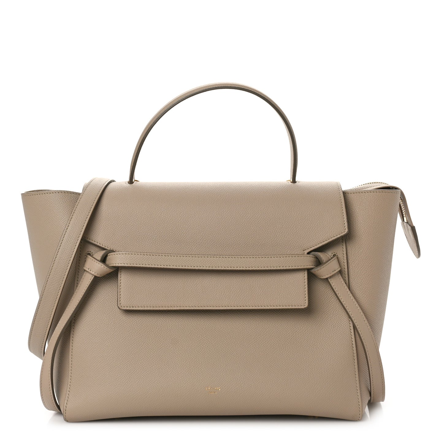 Grained Calfskin Mini Belt Bag Dune