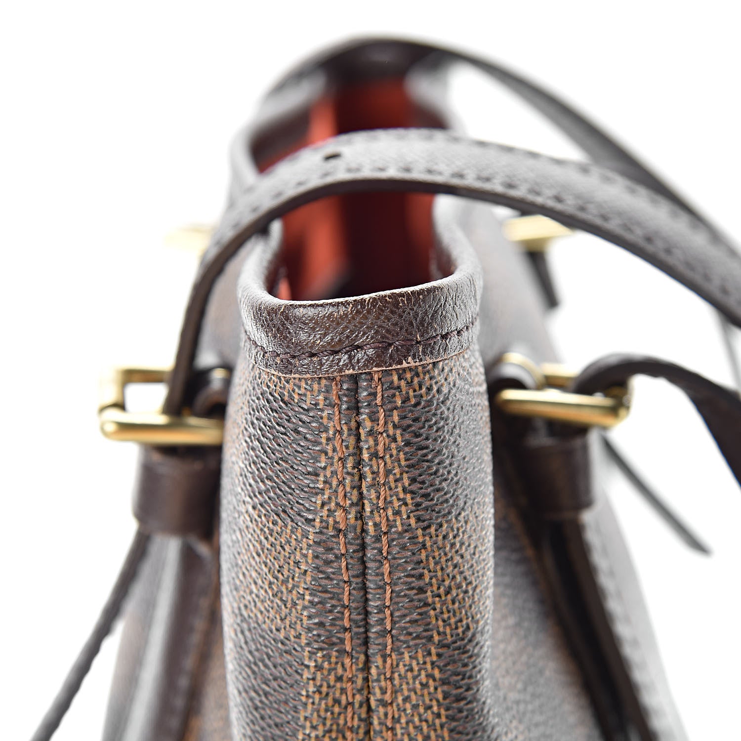 Louis Vuitton Damier Ebene Marais Bucket 23 13 of 14